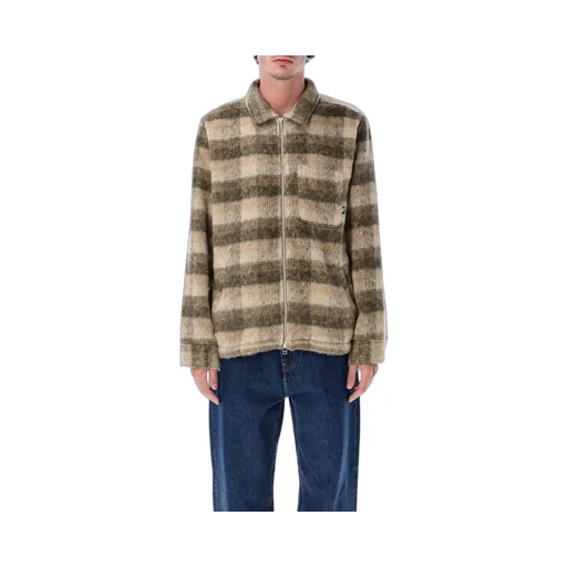 Huf Megablast Plaid Fuzzy Jacket