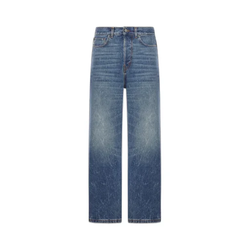Haikure Logo Patch Straight-Leg Jeans