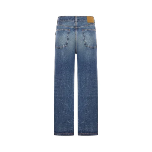 Haikure Logo Patch Straight-Leg Jeans