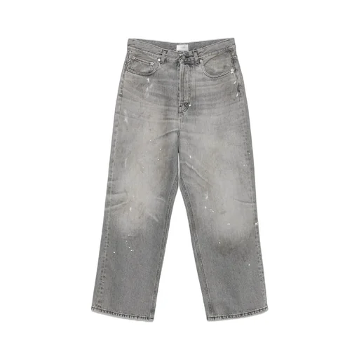 Haikure Distressed Wide-Leg Jeans