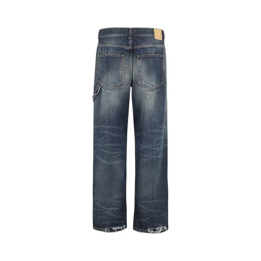 Haikure Distressed Straight-Leg Jeans