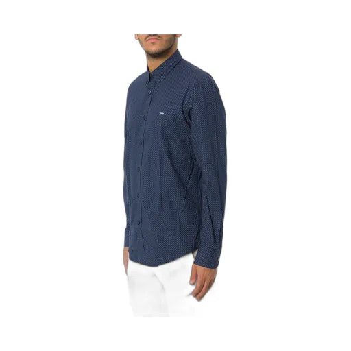 Harmont & Blaine Tie Patterned Shirt
