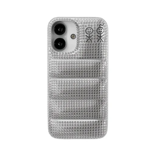 The Puffer Case / Rhinestones In Sil
