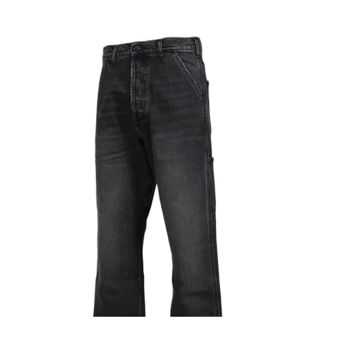 Phrase Work Zip Denim / Washed Blk