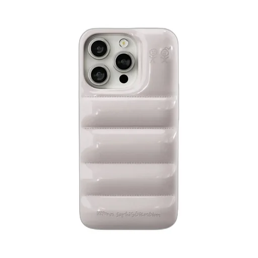 The Puffer Case / Oat Milk