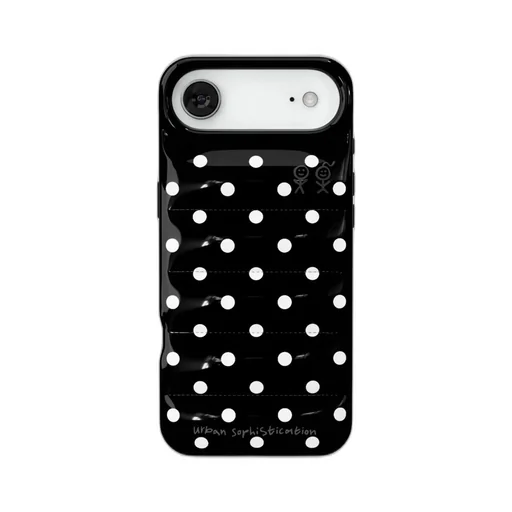 The Puffer Case / Polka Dots