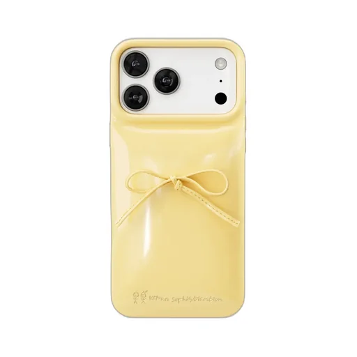 The Soap Case / Delicate Bow In Butter