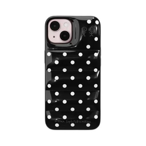 The Puffer Case / Polka Dots