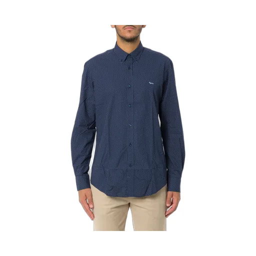 Harmont & Blaine Tie Patterned Shirt