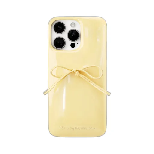 The Soap Case / Delicate Bow In Butter