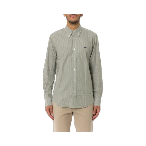 Harmont & Blaine Dachshund Striped Shirt