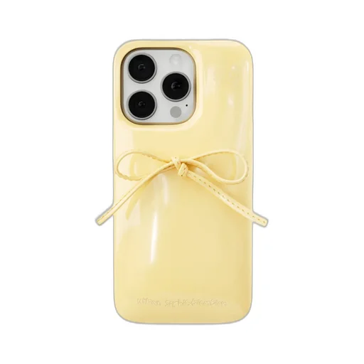 The Soap Case / Delicate Bow In Butter