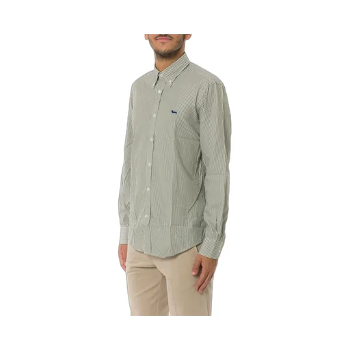 Harmont & Blaine Dachshund Striped Shirt