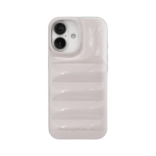 The Puffer Case / Oat Milk