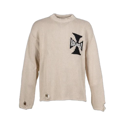 Rider Cross Knit / Ecru