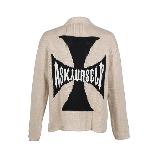 Rider Cross Knit / Ecru