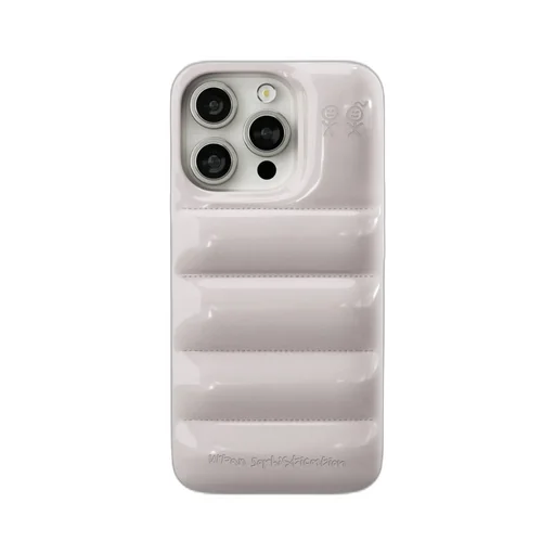The Puffer Case / Oat Milk