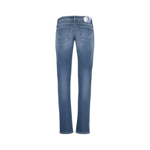 Hand Picked 5 Pocket Straight Fit Jeans