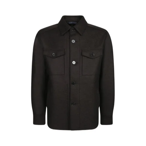 Harris Wharf London Button-Front Wool Coat