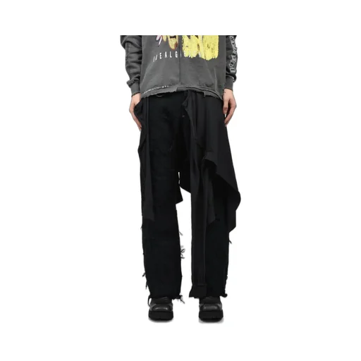 Twist Seam Lot.20746 Boro Crust With Wrapped / Blk