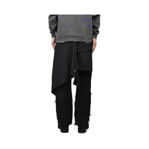 Twist Seam Lot.20746 Boro Crust With Wrapped / Blk