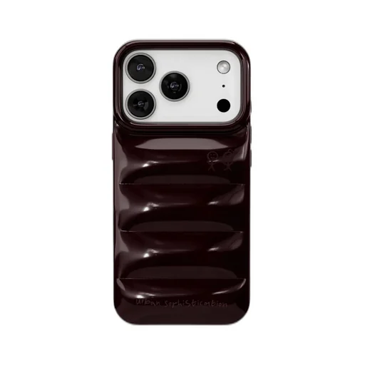 The Puffer Case / Dark Cherry