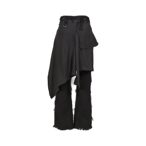 Twist Seam Lot.20746 Boro Crust With Wrapped / Blk