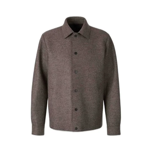 Harris Wharf London Wool Shirt Jacket