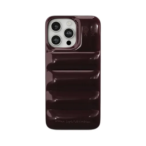 The Puffer Case / Dark Cherry