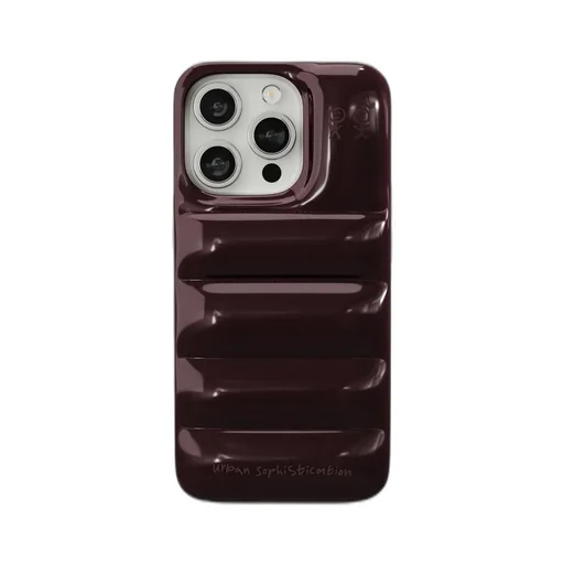 The Puffer Case / Dark Cherry