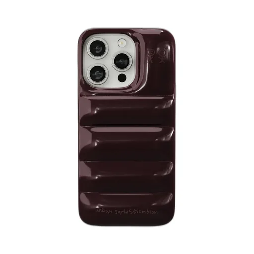 The Puffer Case / Dark Cherry