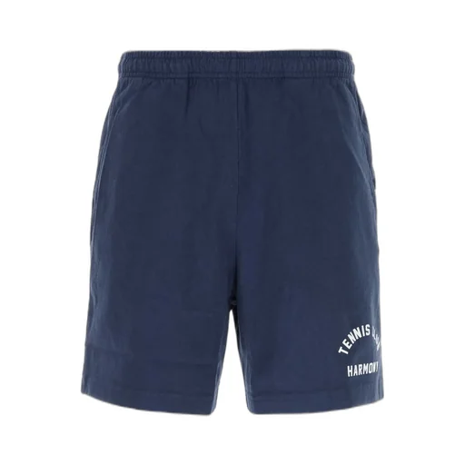 Harmony Paris Logo-Printed Elasticated Waistband Track Shorts