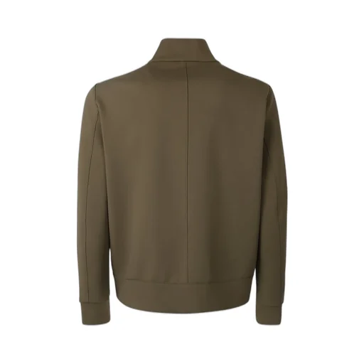 Harris Wharf London Zip-Up Bomber Jacket