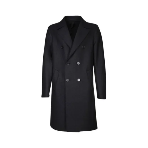 Harris Wharf London Double Breasted Button-Up Coat