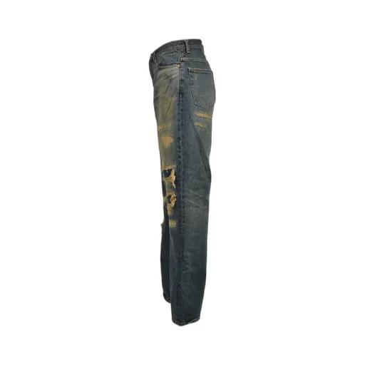 Boro Bootcut Wide Jeans / Ind