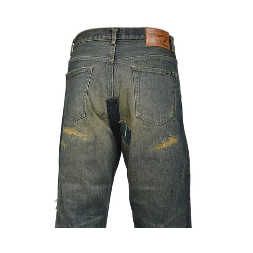 Boro Bootcut Wide Jeans / Ind