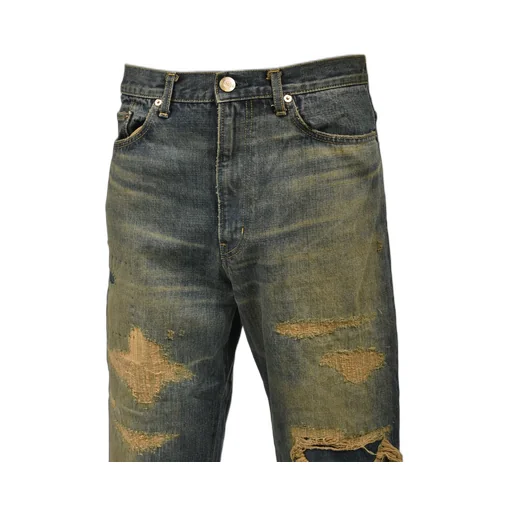 Boro Bootcut Wide Jeans / Ind