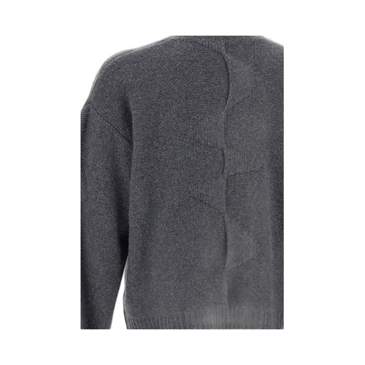 Heliot Emil Spiral-Knit Textured Jumper