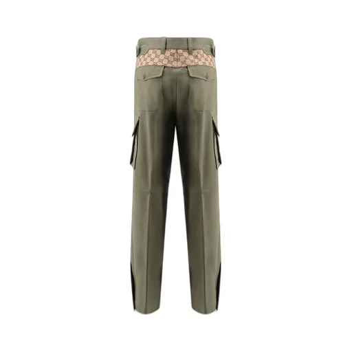 Gucci Gg Wide-Leg Cargo Pants