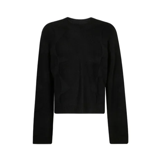 Heliot Emil Spiral-Knit Textured Jumper