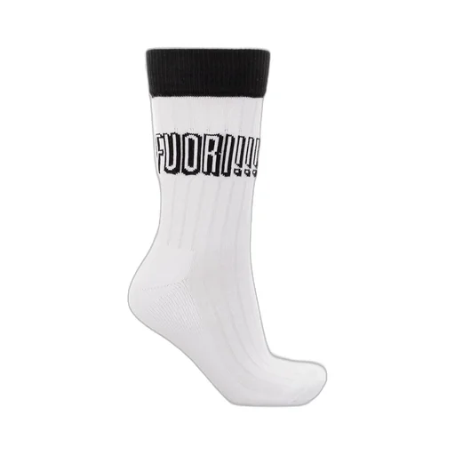 Gucci Graphic Logo Embroidered Striped Socks