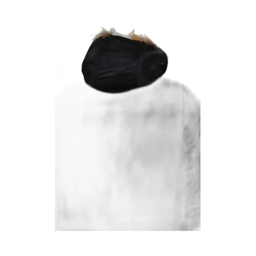 Fake Fur Reversible Hoodie Jacket / Blk