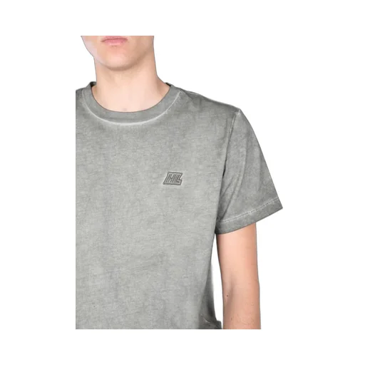 Helmut Lang Logo Embroidered T-Shirt