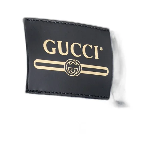 Gucci Logo Pathch Cropped Jeans