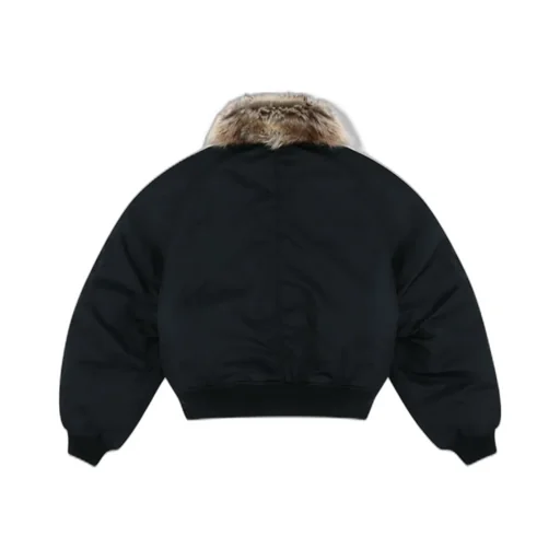 Exaggerated Shoulder Fur N2B / Blk