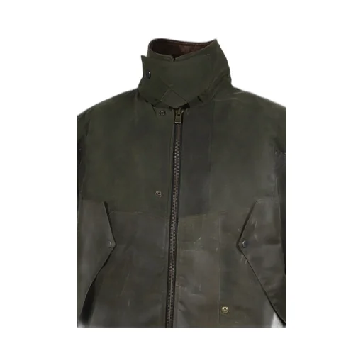 Bomber Patchwork Jacket / Grn