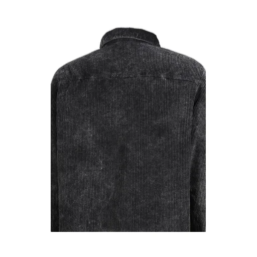 Corduroy Padded Overshirt / Blk