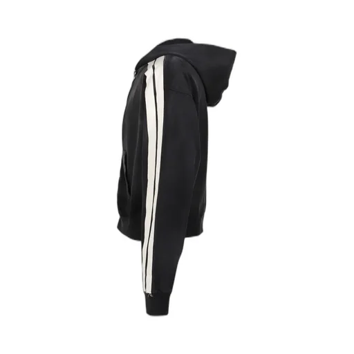 Academy Zip Up Hoodie / Vtg Blk