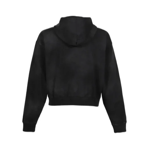 Academy Zip Up Hoodie / Vtg Blk