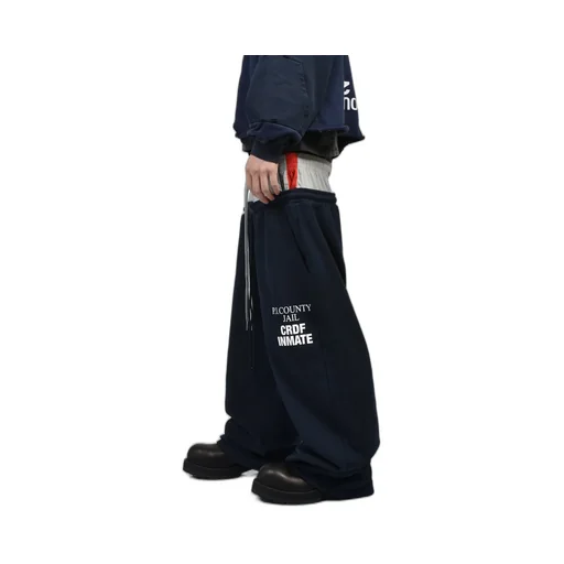 3 Layered Sweatpants / Nvy